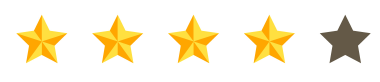 Five gold stars