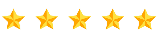 Five gold stars